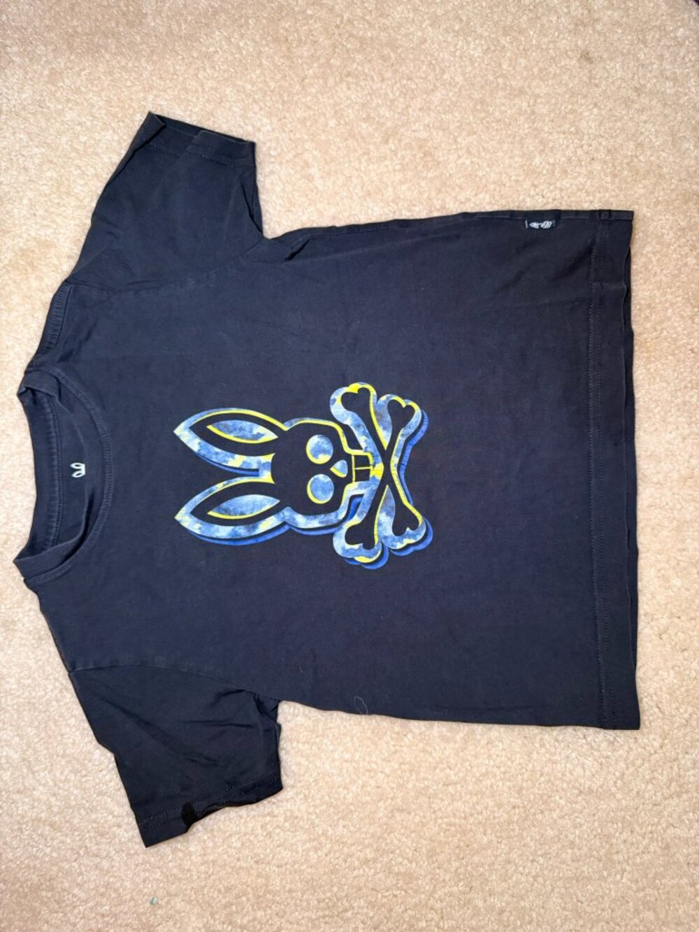 Psycho Bunny Boys Graphic T-Shirt 5/6 Navy